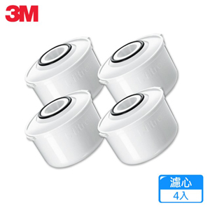 【3M】即淨長效濾水壺專用濾心(超值四入組)