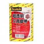 【3M】502S透明膠帶(18mmx8捲)